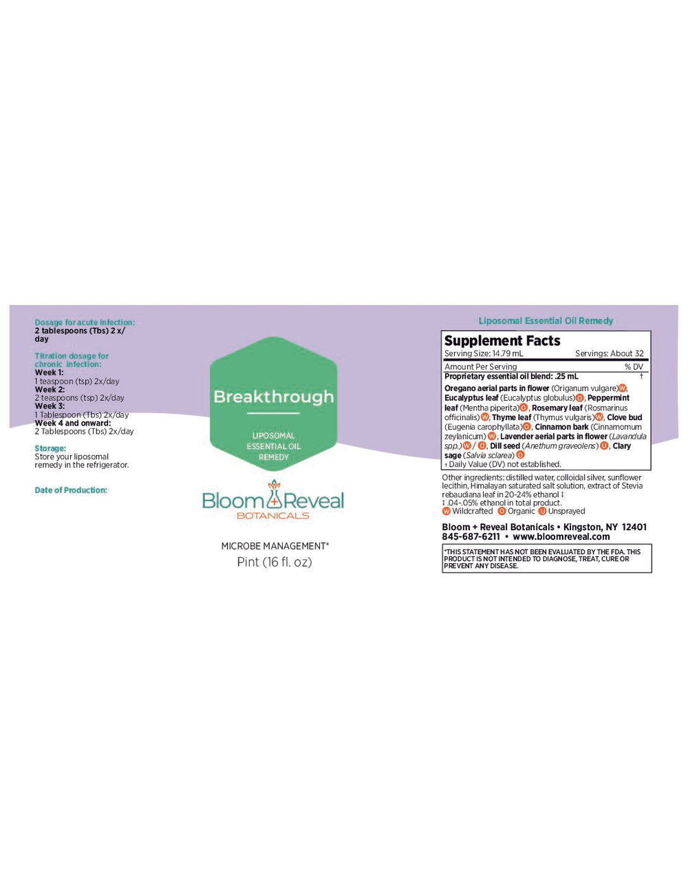 Breakthrough Essential Oil Liposomal Remedy