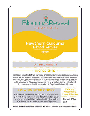 Hawthorn Curcuma Blood Mover Herbal Formula