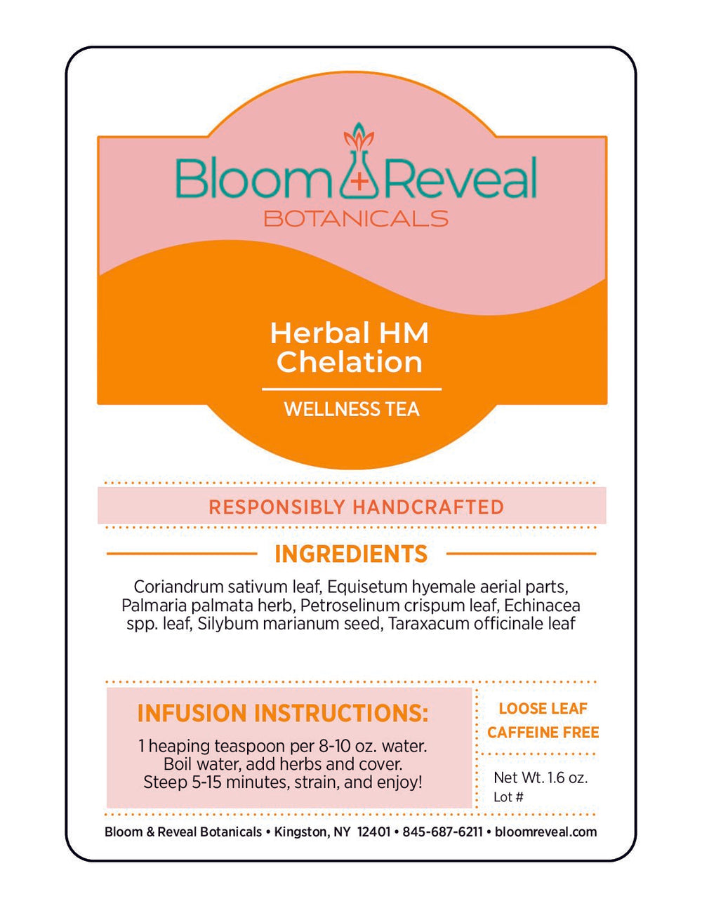 Herbal HM Chelation Herbal Formula