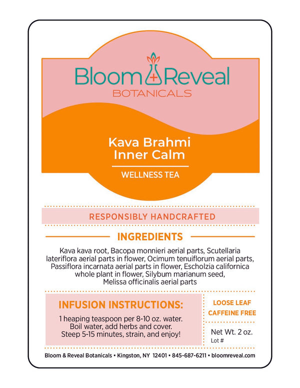 Kava Brahmi Inner Calm Herbal Formula