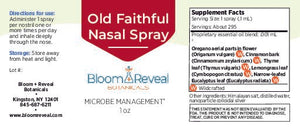 Old Faithful Nasal Spray