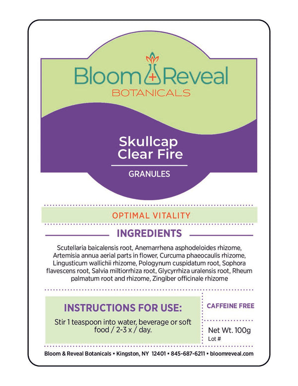 Skullcap Clear Fire Herbal Formula