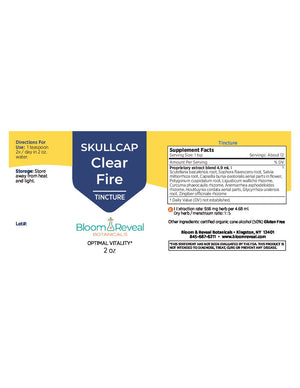 Skullcap Clear Fire Herbal Formula